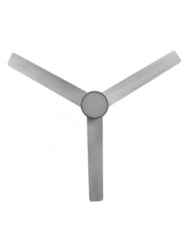Ventilador Dc Teo 24w 2950lm Niquel 3Asp Gris 32x139d 3000-4000-6000k C/remoto, Memoria Y Temporizador