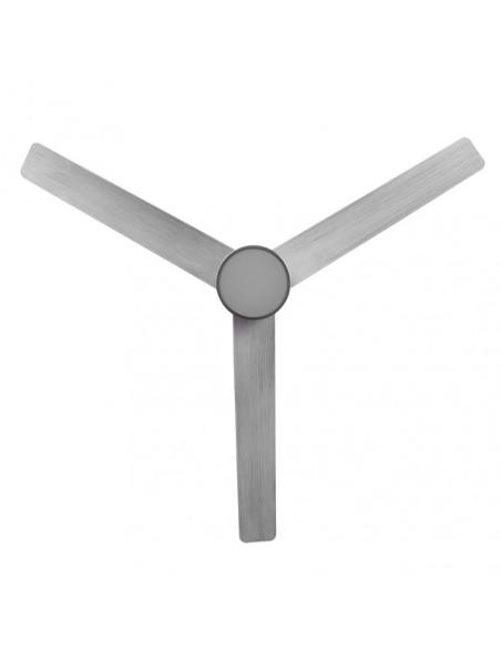 Ventilador Dc Teo 24w 2950lm Niquel 3Asp Gris 32x139d 3000-4000-6000k C/remoto, Memoria Y Temporizador