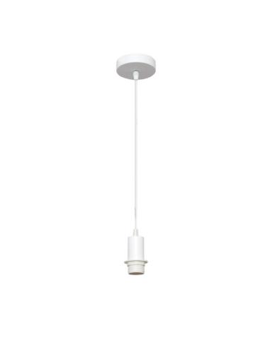 Arm.colgante P/pantalla Cara 1xe27 Blanco Regx10x10 Cm