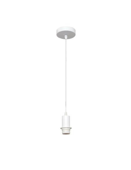 Arm.colgante P/pantalla Cara 1xe27 Blanco Regx10x10 Cm