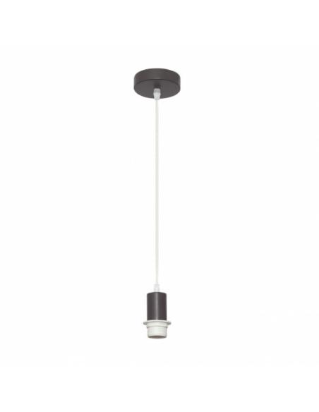 Arm.colgante P/pantalla Cara 1xe27 Marron Regx10x10 Cm