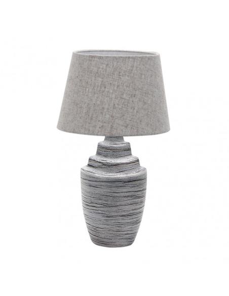 Sobremesa Ceramica Tui 1xe27 Zinc Pantalla Gris 41,5x24x24 Cm