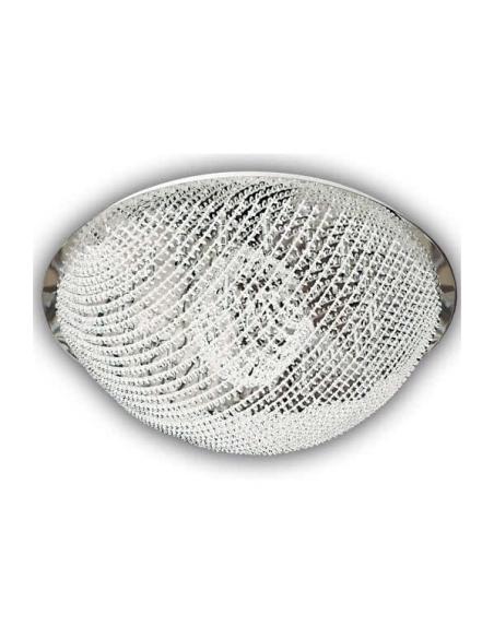 Plafon  Hemisferio Cristal/cromo 25xg9 (32x86 D)