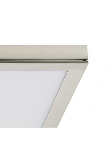 Panel Superf. 72w 4000k Tivoli Niquel 2,5x30x120cm 6120 Lm