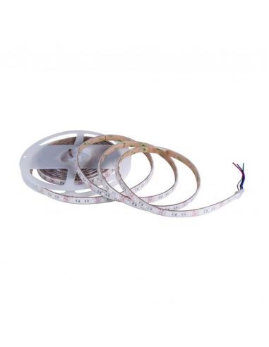 Rollo De Cinta Led 5m 22,5w 3000k  12v Freya Ip65 8mm 3000lm Estanco Corte Cada 5cm 60led/m