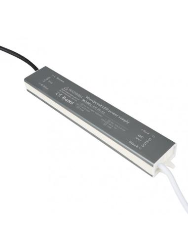 Transformador Estanco 75w 12v Ip68 2x4x24 Cm