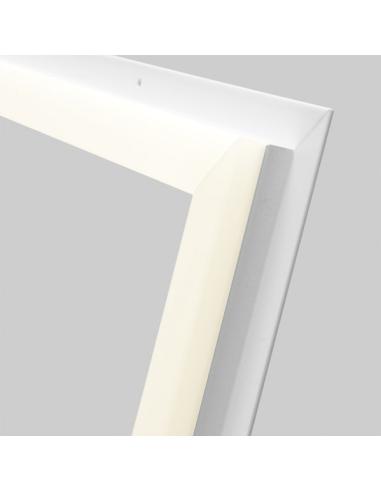 Marco Panel Led 48w 4000k Lorenzo 1,5x59,5x59,5 Cm Aluminio 4400lm Corte 57,5x57,5 Cm