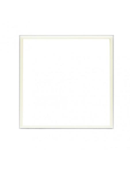 Marco Panel Led 48w 4000k Lorenzo 1,5x59,5x59,5 Cm Aluminio 4400lm Corte 57,5x57,5 Cm