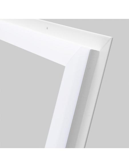 Marco Panel Led 48w 6000k Lorenzo 1,5x59,5x59,5 Cm Aluminio 4400lm Corte 57,5x57,5 Cm