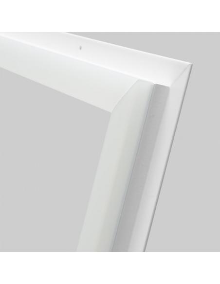 Marco Panel Led 48w 6000k Lorenzo 1,5x59,5x59,5 Cm Aluminio 4400lm Corte 57,5x57,5 Cm