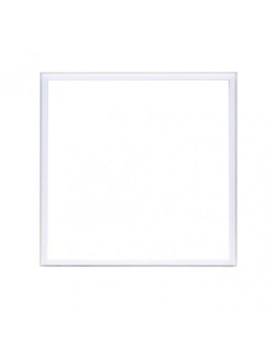 Marco Panel Led 48w 6000k Lorenzo 1,5x59,5x59,5 Cm Aluminio 4400lm Corte 57,5x57,5 Cm