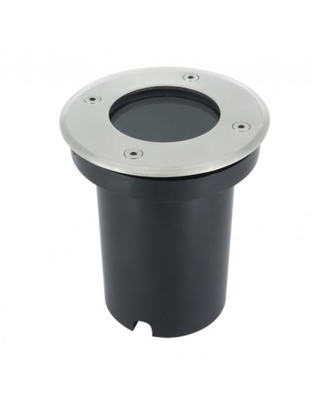 Empotrable Exterior Encastrar Red.1xgu10 Niquel  13x11x11 Cm Ip65 Corte 10,5 Cm