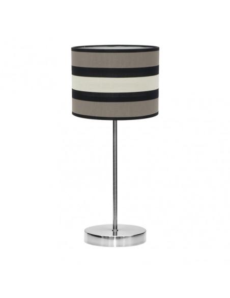 Sobremesa Grand. Karla 1xe27 Topo/beis 61x25x25 Cm