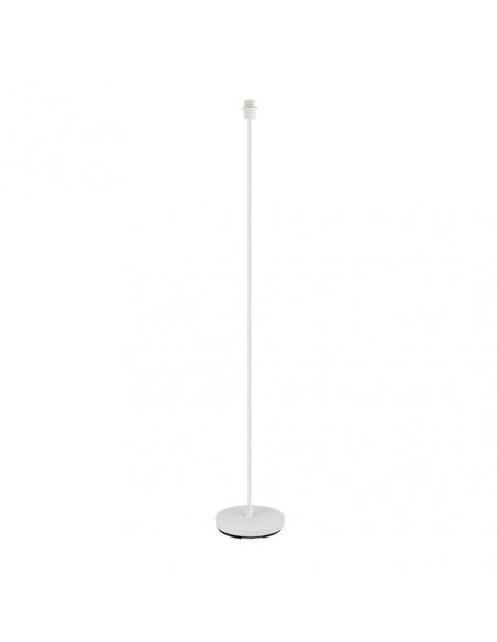 Arm. Pie De Salon Cara 1xe27 Blanco 148x25x25 Cm