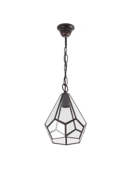 Colgante Osuna Cobre 1xe27 Regx20x20 Cm
