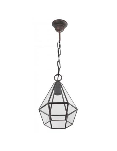 Colgante Ecija Cobre 1xe27 Regx20x20 Cm