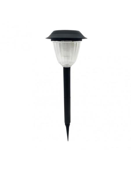 Pincho ext. solar 5000k 50lm  kira negro  ip65 31/43,5x13x13 cm carga5-6h uso 6-8h