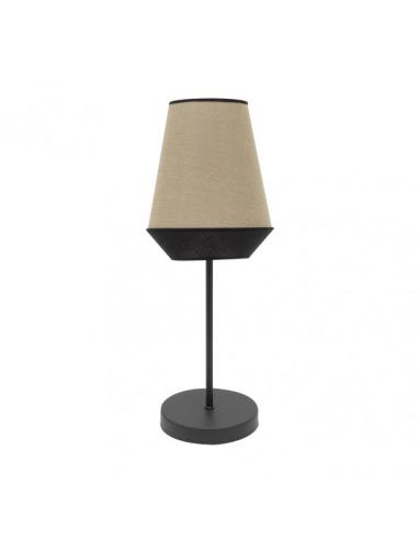 Sobremesa Campana 1xe14 Saco/negro 45x15x15 Cm