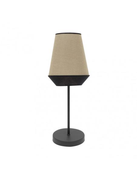Sobremesa Campana 1xe14 Saco/negro 45x15x15 Cm