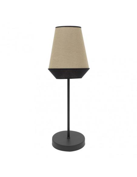 Sobremesa Alto Campana 1xe27 Saco/negro 74x25x25 Cm