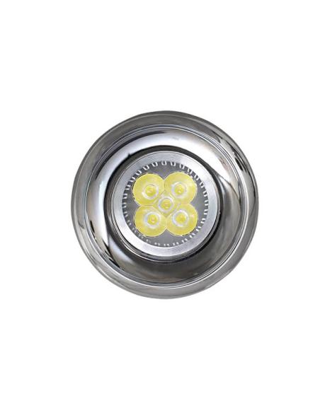 Empotrable Serie Alfa Cromo Redond. 1xgu10 9d