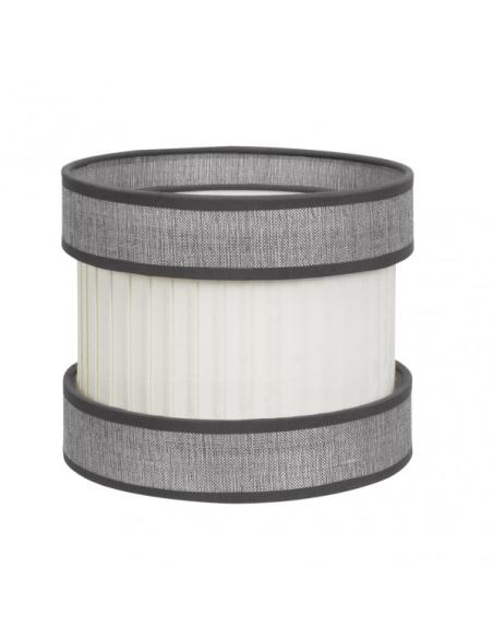 Pantalla Sobremesa Alto Home E27 Gris-beis 30dx30dx21h