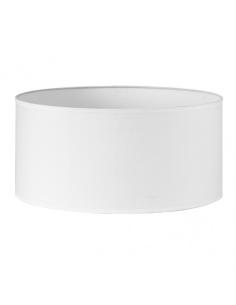 Pantalla Cilindrica Dori M10 Blanca 60Dx60dx30h Cm Tejido Popelin