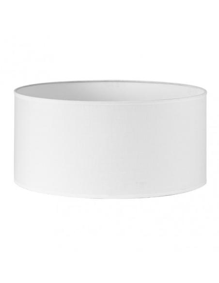 Pantalla Cilindrica Dori M10 Blanca 60Dx60dx30h Cm Tejido Popelin