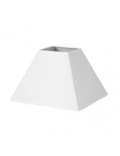 Pantalla Piramide Mezzo E27 Blanco 45dx20dx32h Tejido Popelin