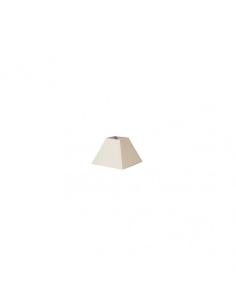Pantalla Piramide Mezzo Pinza Beis 12dx7dx10h  Tejido Popelin