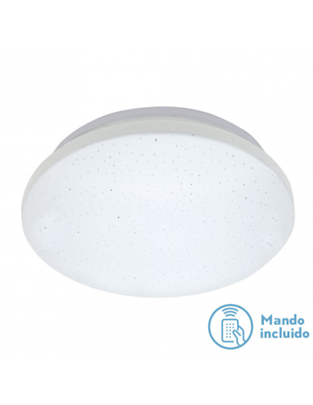 Plafon 12w 3 Temp. Paladio Blanco 960lm 25d.