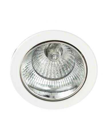 Empotrable Alfabeto 1xgu10 Cromo/blanco 8d Orientable