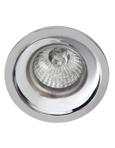 Empotrable  Jeroglifico 1xgu10 Cromo 3x8,5x8,5 Cm Corte 7d
