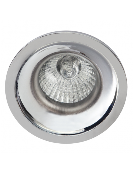 Empotrable  Jeroglifico 1xgu10 Cromo 3x8,5x8,5 Cm Corte 7d