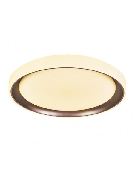 Plafon Luanda 72w 3000-4000-6000k Marron 7x49,5x49,5 Cm 7200lm Reg.intens. C.remoto C/memoria
