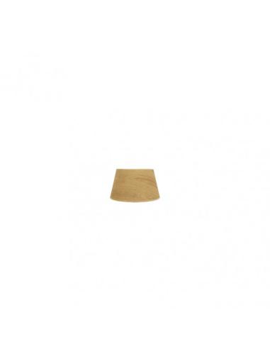 Pantalla Salma Pinza Madera Clara 10dx8dx8h Conica Abierta