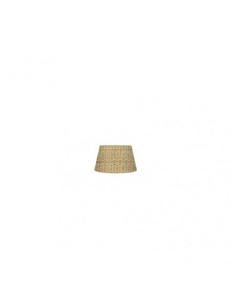 Pantalla Salma Pinza Natural 10dx8dx8h Conica   Abierta