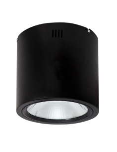 Foco Superf. 30w 4000k Tubular 2400lm Negro 21,5x22,3x22,3 Cm