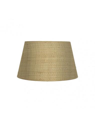 Pantalla Salma E27 Natural 35dx25dx20h Conica   Abierta