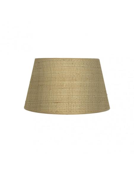 Pantalla Salma E27 Natural 35dx25dx20h Conica   Abierta