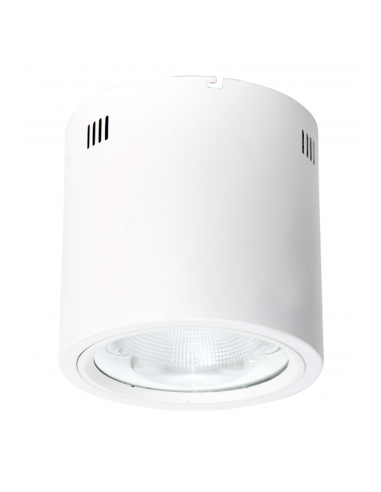 Foco Superf. 60w 4000k Tubular 4800lm Blanco  21,7x22,3x22,3 Cm