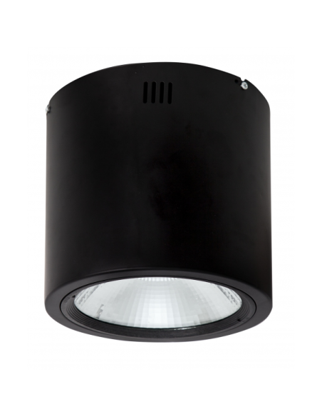 Foco Superf. 60w 4000k Tubular 4800lm Negro 21,7x22,3x22,3 Cm