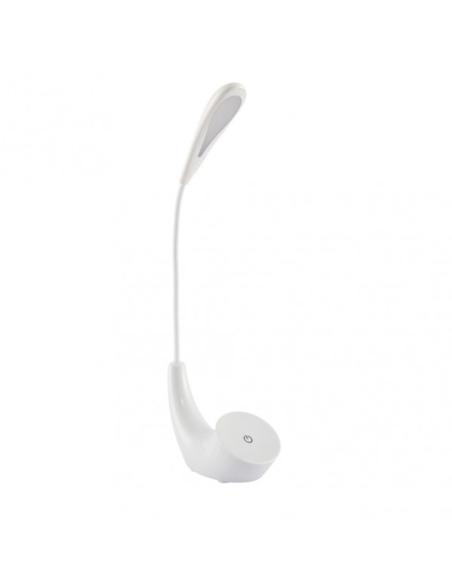 Flexo Ancla 5w 6000k Blanco 375lm 43x7,5x15,5 Cm Regulable 3 Intensidades, Flexible, Orientable Y Tactil