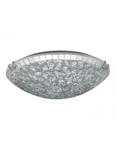 Plafon Tenor 3xe27 Cromo Mosaico 12x40x40 Cm