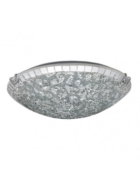 Plafon Tenor 3xe27 Cromo Mosaico 12x40x40 Cm