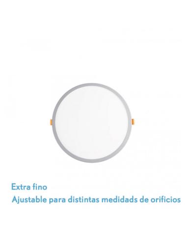 Downlight 8w 5500k Blanco Lejania 1x12x12cm  760lm Empotrar Corte Ajustable 5-10,5d