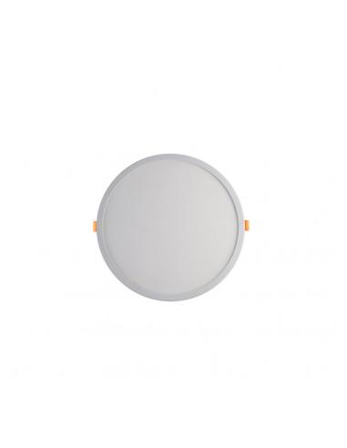 Downlight 8w 5500k Blanco Lejania 1x12x12cm  760lm Empotrar Corte Ajustable 5-10,5d
