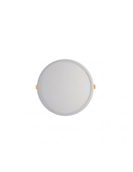 Downlight 8w 5500k Blanco Lejania 1x12x12cm  760lm Empotrar Corte Ajustable 5-10,5d
