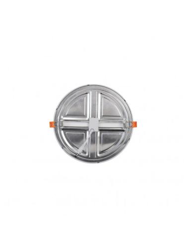 Downlight 8w 5500k Blanco Lejania 1x12x12cm  760lm Empotrar Corte Ajustable 5-10,5d