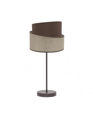 Sobremesa Hara 1xe14 Marron/marron 45x18x18 Cm